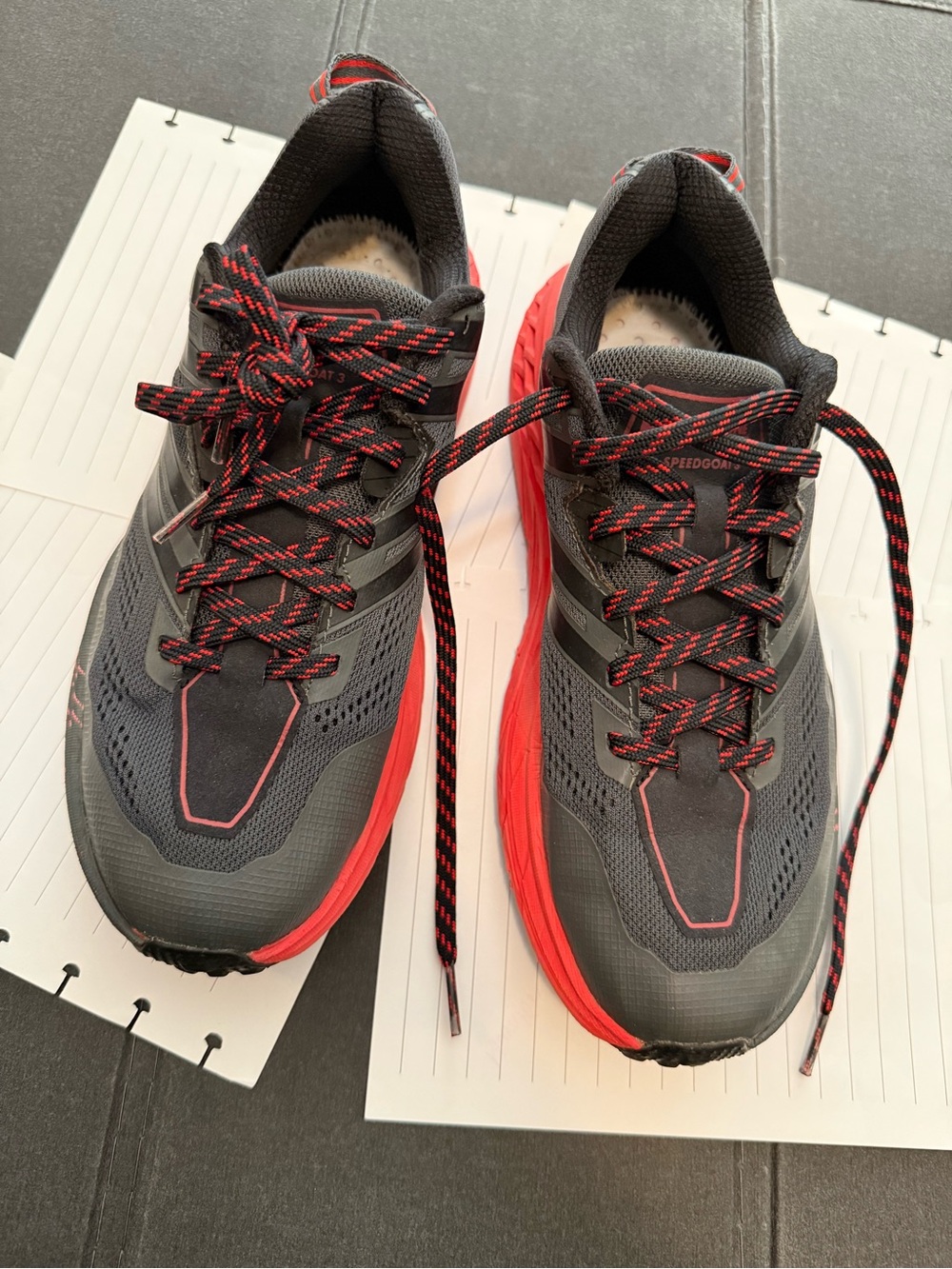 Women's HOKA one speed goat Running Shoes size 9